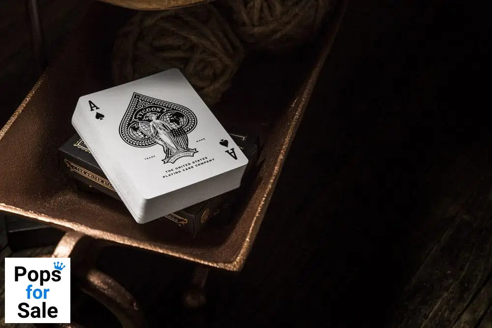 Tycoon Playing Cards Black
