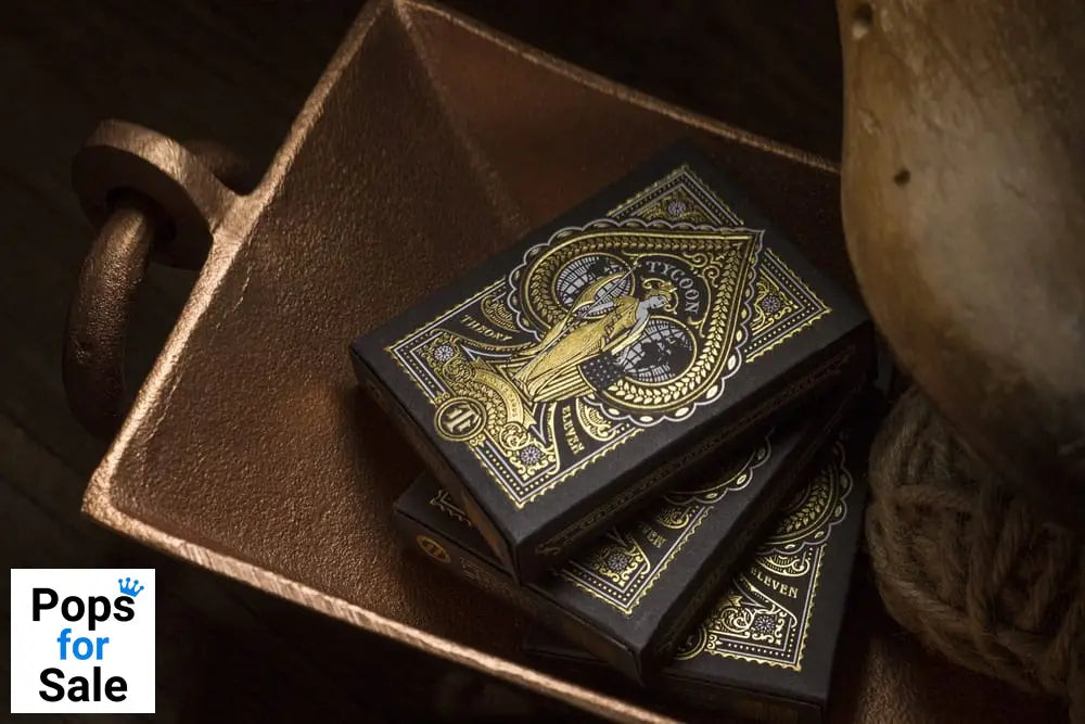 Tycoon Playing Cards Black