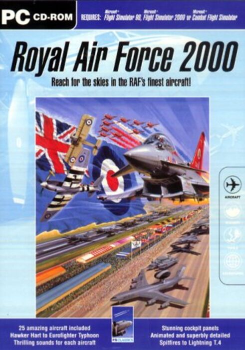 RAF 2000: Royal Air Force Flight Sim Add-On for Windows PC