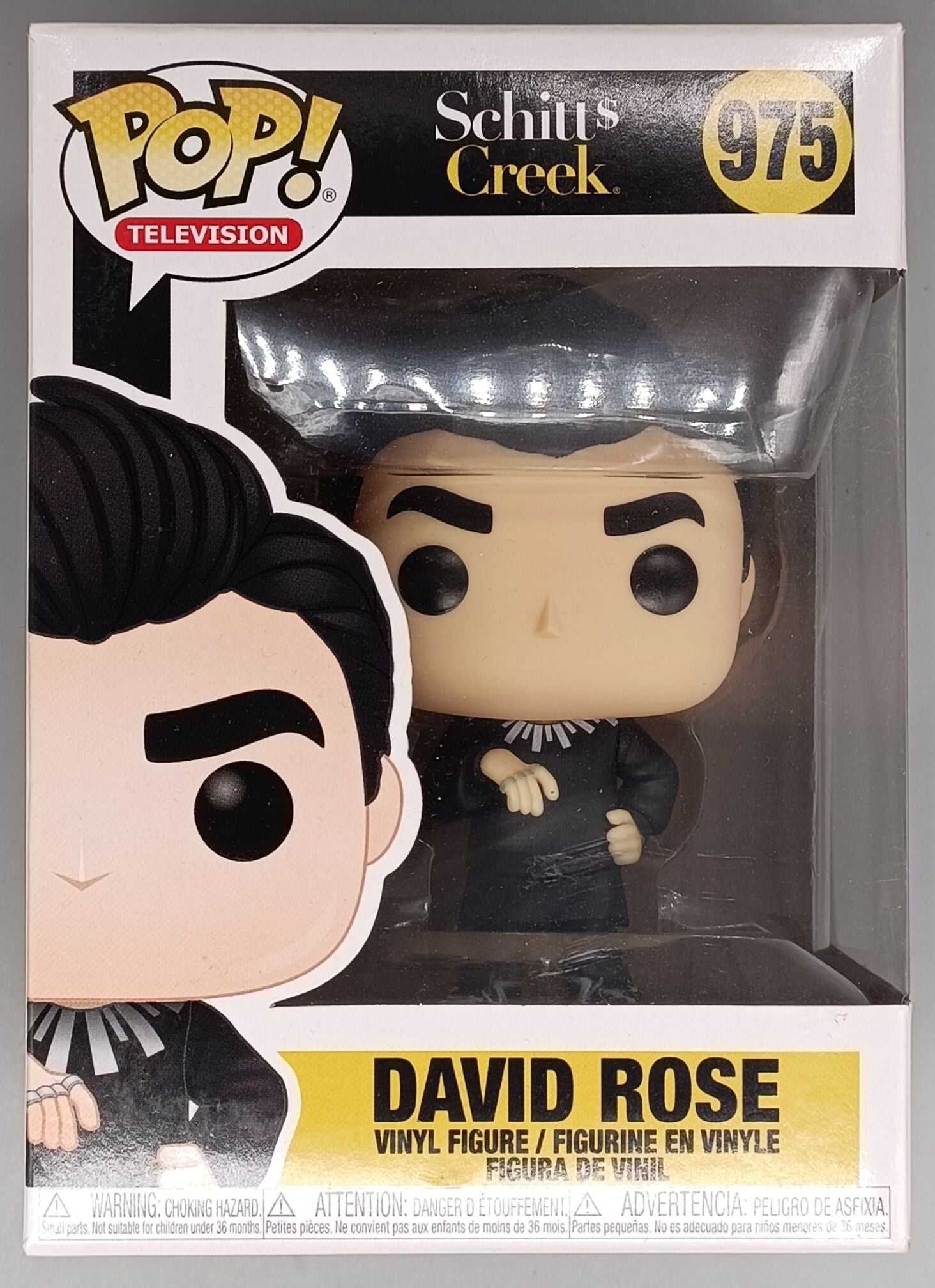 975 David Rose - Schitt's Creek Funko POP - Box Damaged