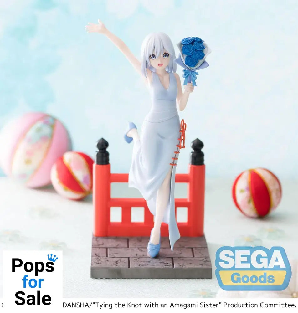 Tying the Knot with an Amagami Sister Luminasta PVC Statue Asahi Amagami 18 cm