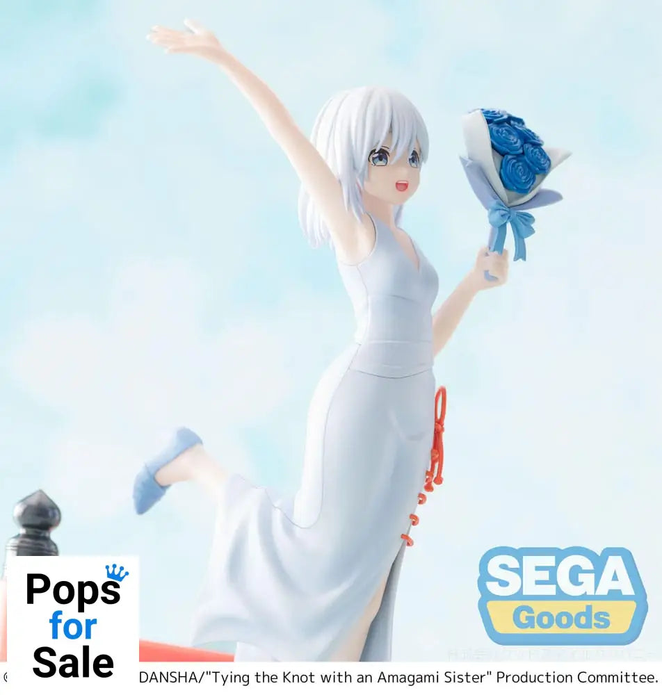 Tying the Knot with an Amagami Sister Luminasta PVC Statue Asahi Amagami 18 cm