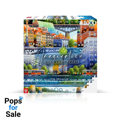 Tytus Brzozowski Imagination Puzzle Warsaw Bridges (1000 pieces)