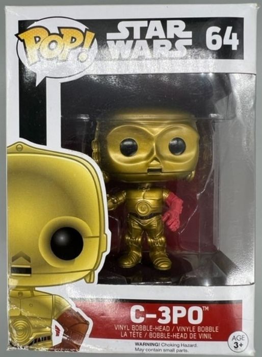 #64 C-3PO - Star Wars - Box Damaged Funko POP
