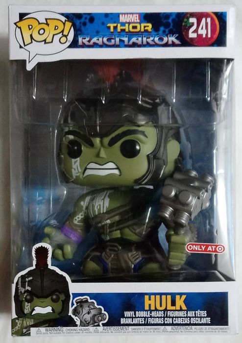 241 Hulk - 10 Inch Marvel Thor Ragnarok - Funko POP - Box Damaged
