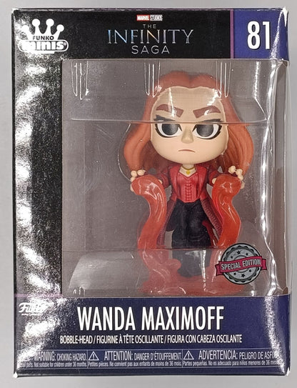81 Wanda Maximoff - Funko Minis - Marvel The Infinity Saga Box Damaged