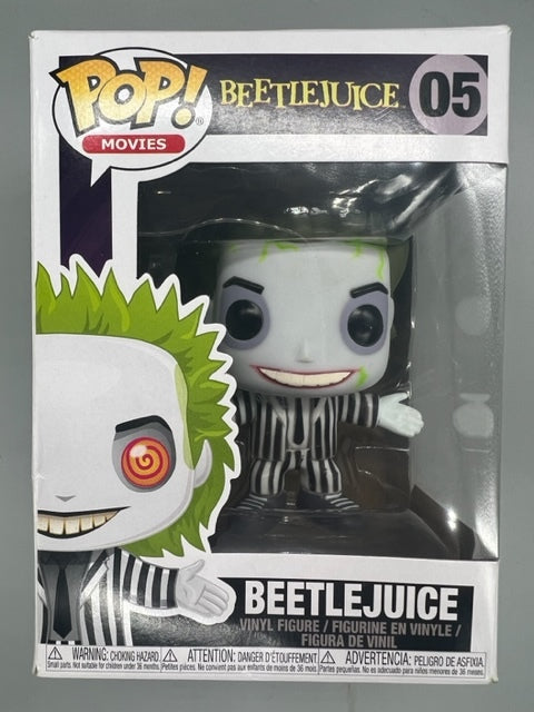 05 Beetlejuice - Beetlejuice - Horror - Box Damaged Funko POP