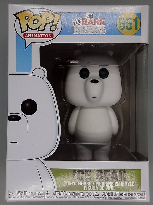 #551 Ice Bear - We Bare Bears - Box Damaged Funko POP