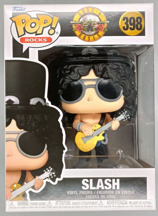 398 Slash (1990's) Guns N´ Roses Rocks Funko POP - Brand New