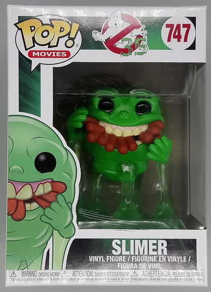 #747 Slimer (w/ Hot Dogs) - Ghostbusters - Box Damaged Funko POP