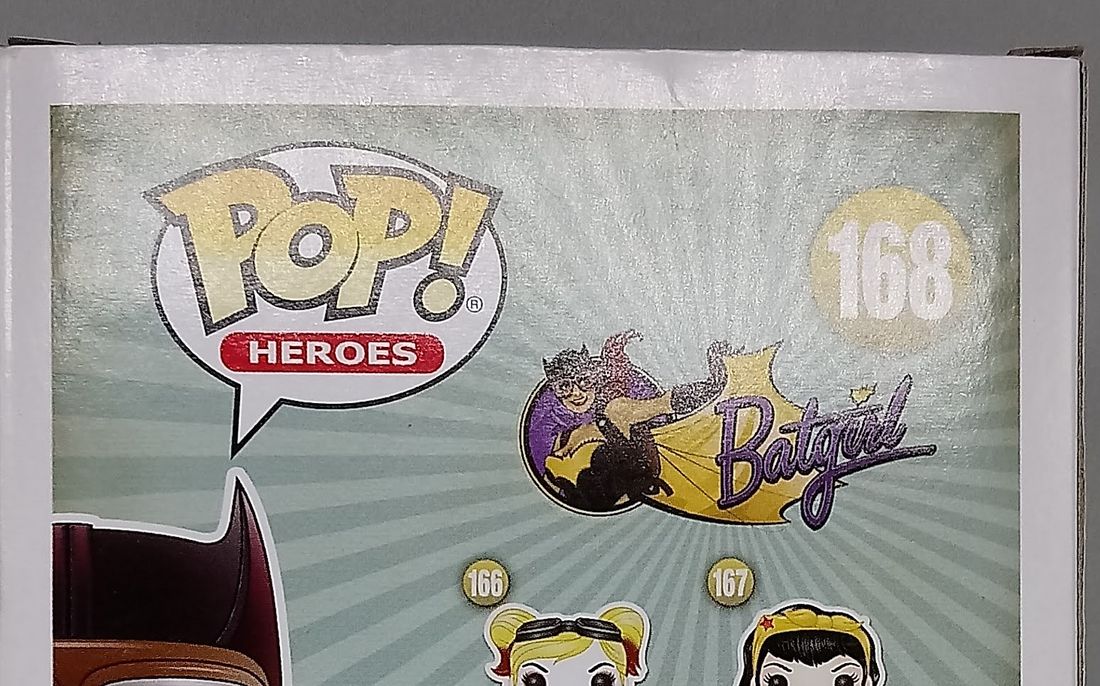 #168 Batgirl - DC Bombshells - Box Damaged Funko POP