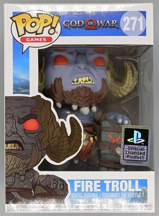 271 Fire Troll - God of War - Damaged Box Funko POP