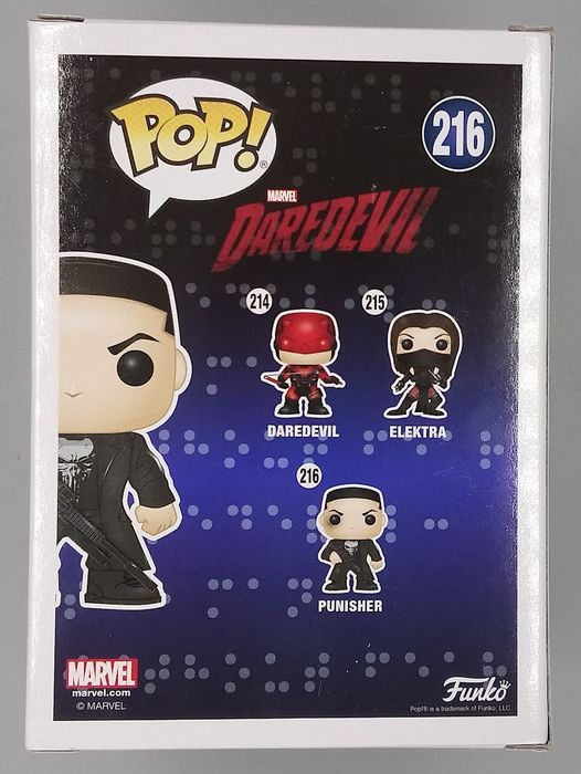 216 Punisher - Marvel Daredevil - Box Damaged Funko POP