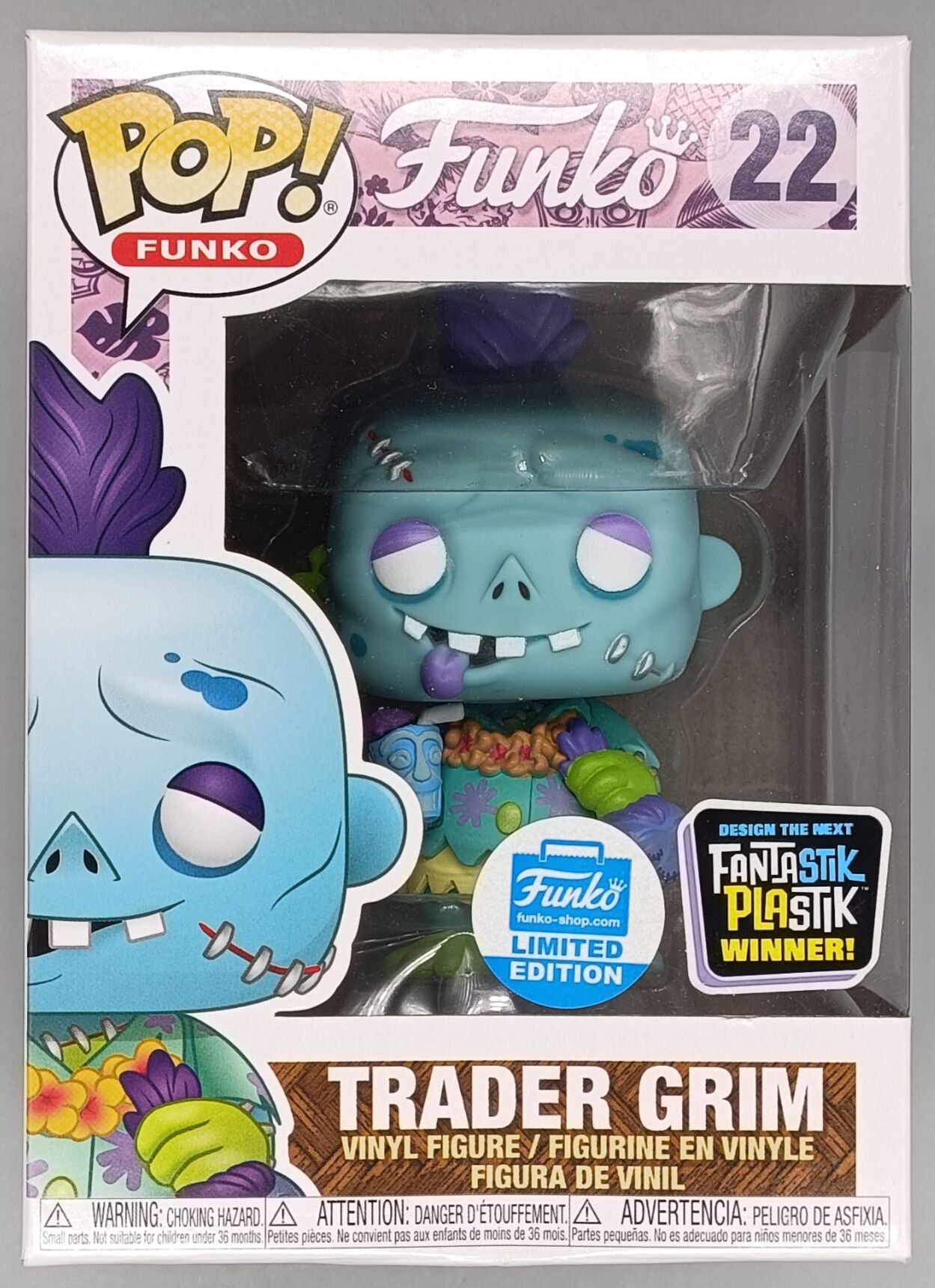 22 Trader Grim - Funko (Originals) - Funko POP - Box Damaged