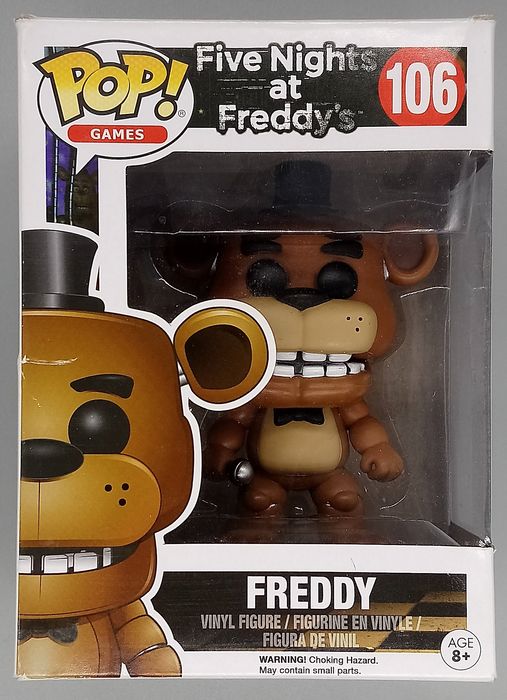 106 Freddy - Five Nights at Freddy's FNAF - Box Damaged Funko POP