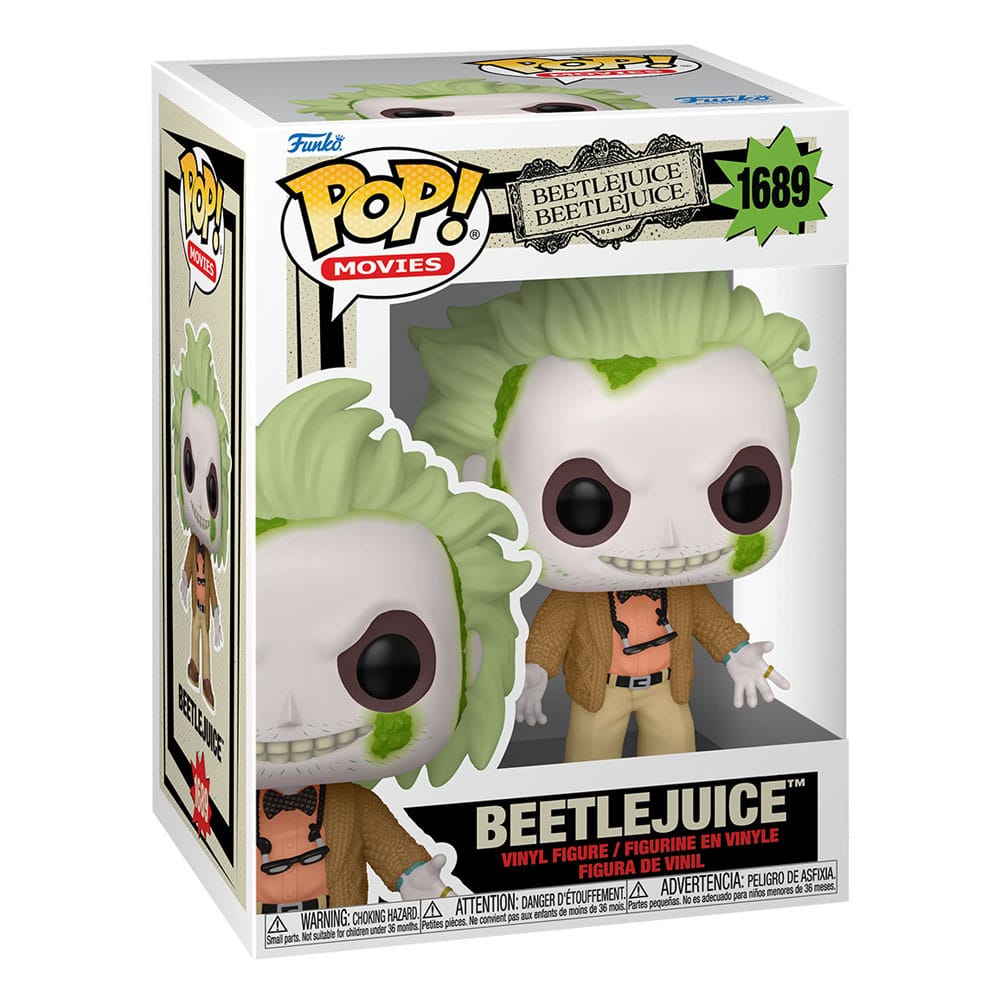1689 Beetlejuice - Beetlejuice 2 - Horror Funko POP - Brand New