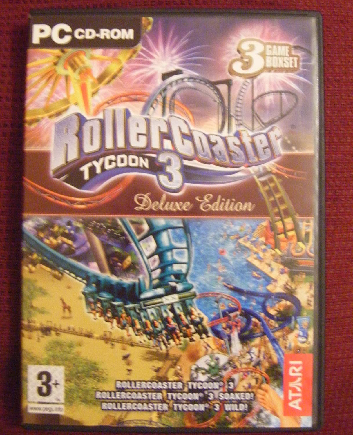 Rollercoaster Tycoon 3 Deluxe (PC DVD)