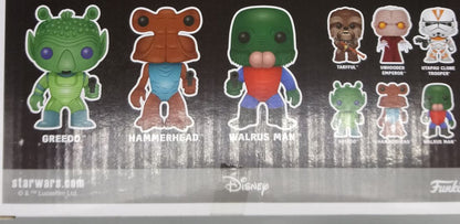 [3 Pack] Greedo / Hammerhead / Walrus Man Star Wars Funko POP - Box Damaged