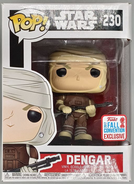 #230 Dengar - Star Wars - 2017 Con - Box Damaged Funko POP