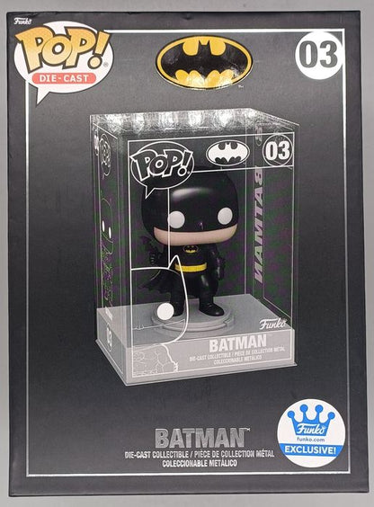 #03 Batman - DC - DieCast Funko POP