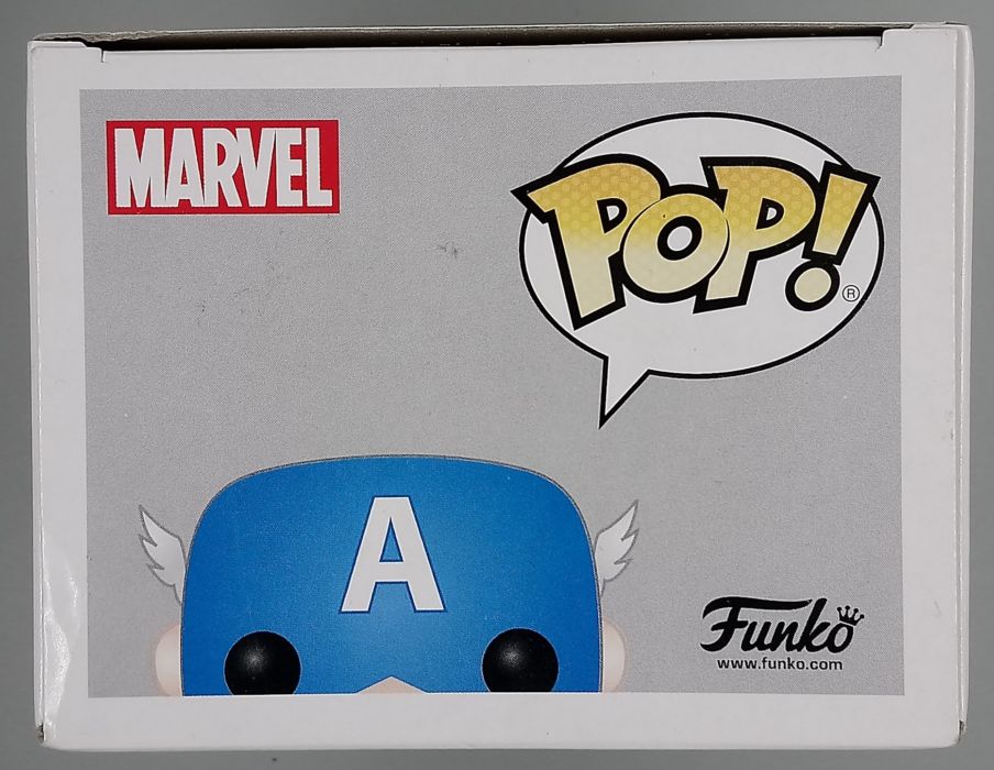 06 Captain America (Bucky) - Marvel - Funko POP - Box Damaged