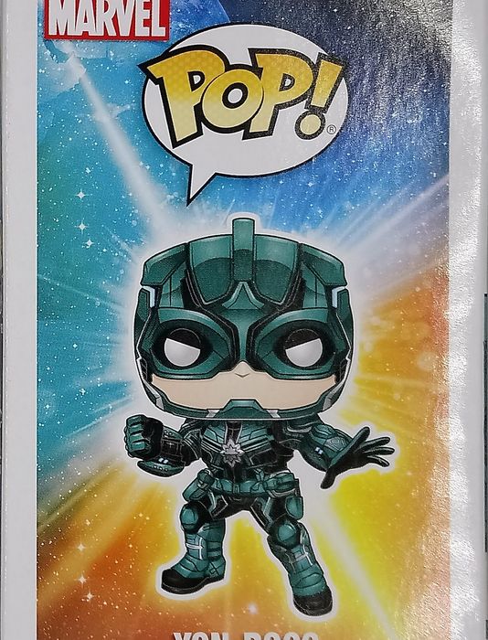 #429 YonRogg (Star Commander) Marvel Captain Marvel Box Damaged Funko POP