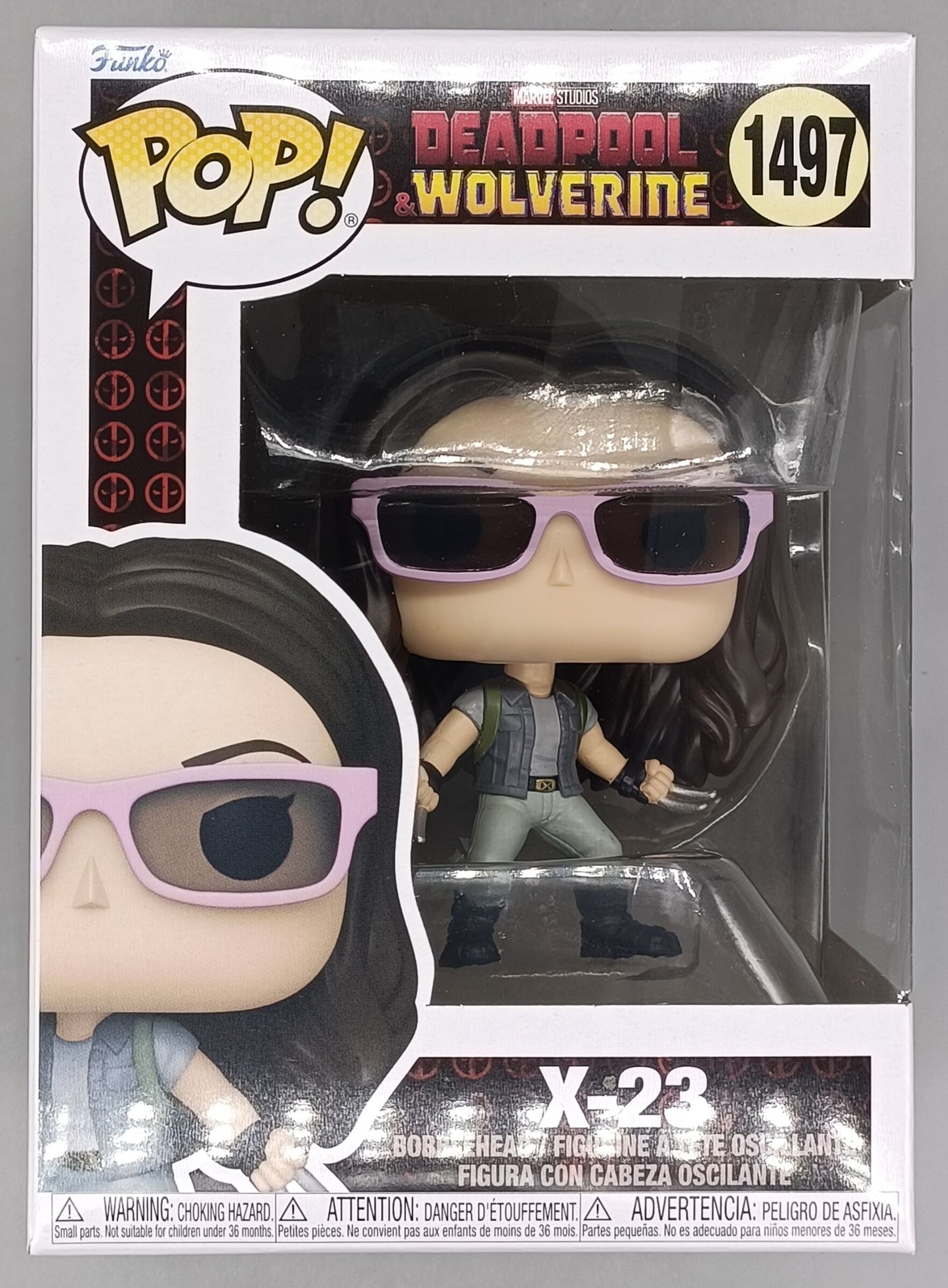 1497 X-23 - Marvel Deadpool & Wolverine Funko POP - Brand New