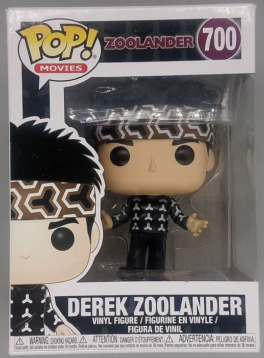 700 Derek Zoolander - Zoolander - Funko POP - Box Damaged