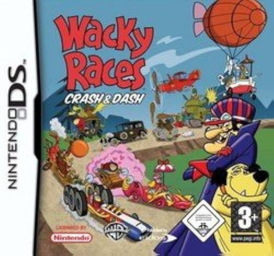Wacky Races: Crash & Dash for the Nintendo DS/3DS - [No Manual]