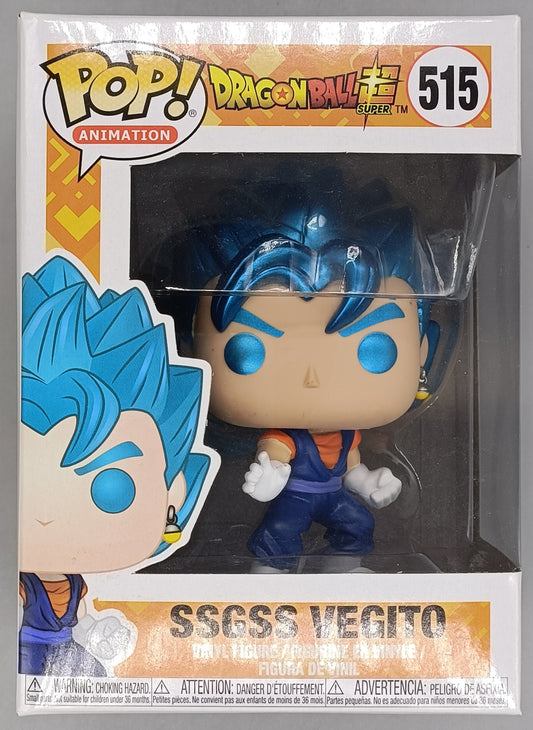 #515 SSGSS Vegito - Metallic - Dragon Ball Z - Box Damaged Funko POP