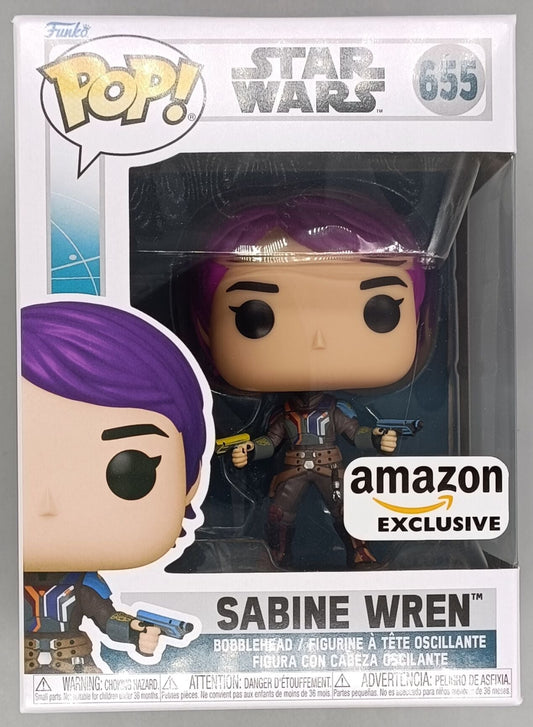 655 Sabine Wren - Star Wars: Ahsoka Funko POP - Brand New