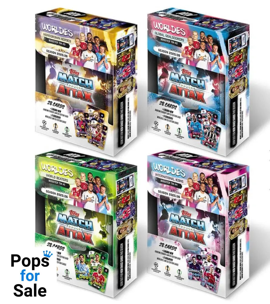 UEFA Champions League Match Attax Trading Cards 2025/26 Mini Tin *German Version*