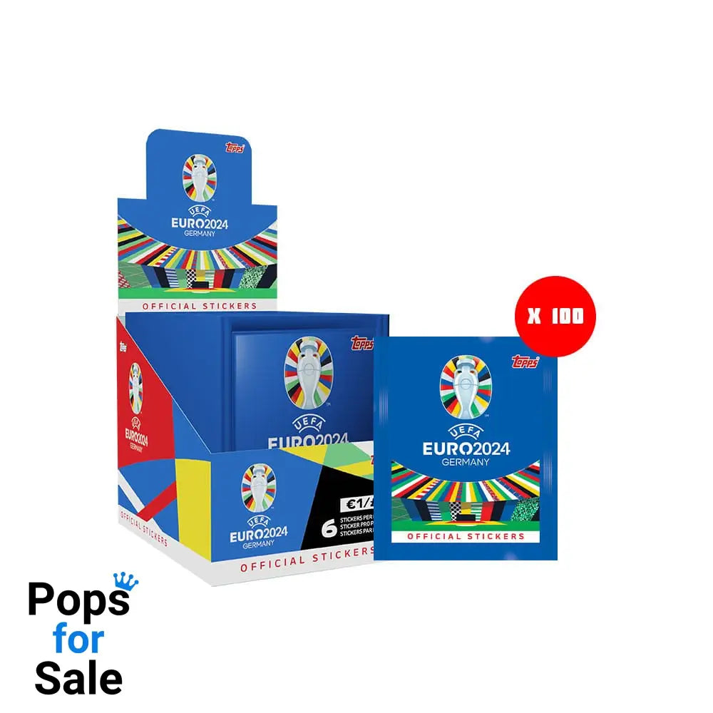 UEFA EURO 2024 Sticker Collection Booster Display (100)