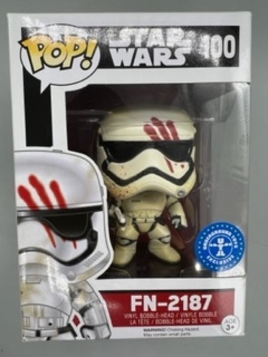 100 FN2187  Star Wars The Force Awakens - Funko POP - Box Damaged