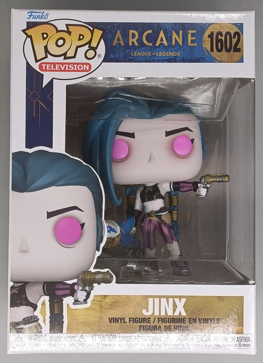 1602 Jinx - Arcane League of Legends Funko POP - Brand New