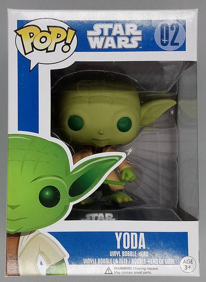 #02 Yoda - Star Wars - Box Damaged Funko POP