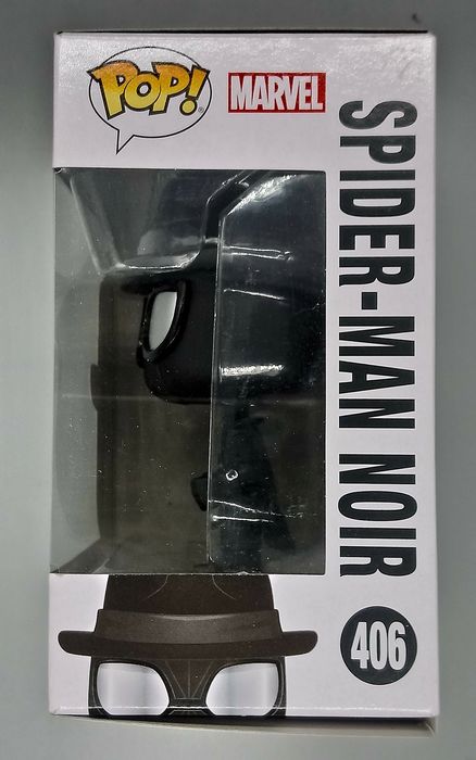 #406 Spider-Man Noir (Hat) Marvel Spiderman Into The Spiderverse Funko POP
