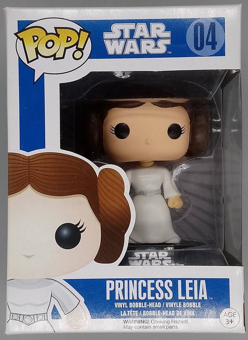 #04 Princess Leia - Star Wars - Box Damaged Funko POP