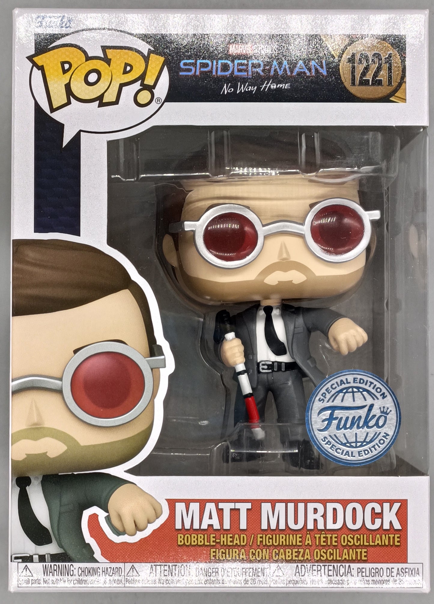 #1221 Matt Murdock Marvel Spider-Man No Way Home Funko POP