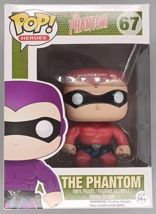 #67 The Phantom (Red) - DC The Phantom Funko POP