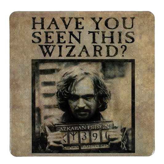 Harry Potter: ’Have You Seen This Wizard?’ Sirius Black Single Coaster