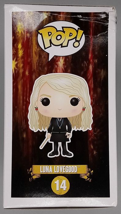 14 Luna Lovegood - Harry Potter - Box Damaged Funko POP