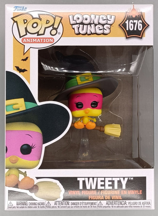 1676 Tweety (Witch) - Looney Tunes - Halloween - Funko POP - Box Damaged