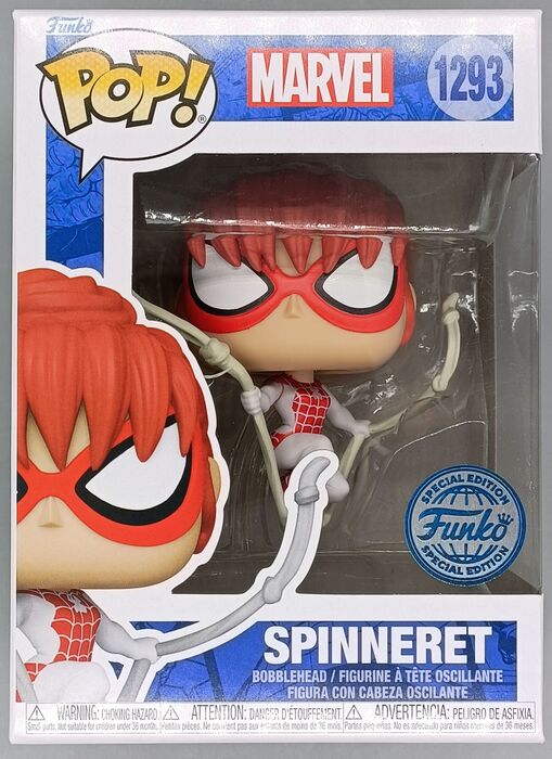 1293 Spinneret - Marvel Spider-Man: Across the Spider-Verse Funko POP - Brand New