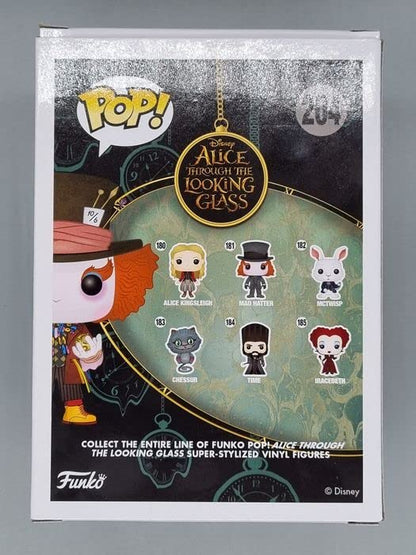204 Mad Hatter (w/ Chronosphere) Disney Alice in Wonderland Funko POP - Box Damaged