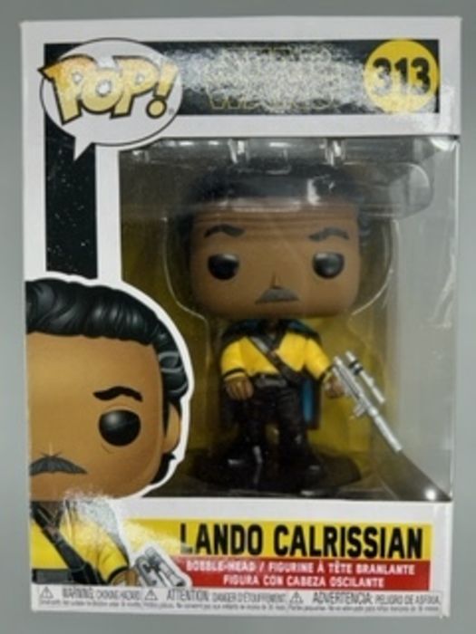 313 Lando Calrissian Star Wars The Rise of Skywalker Funko POP - Box Damaged