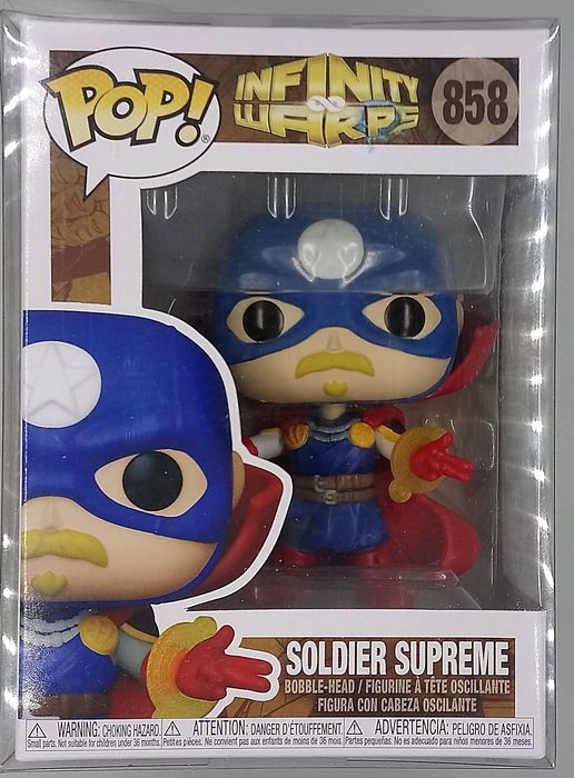 858 Soldier Supreme - Marvel Infinity Warps Funko POP