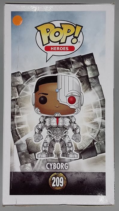 #209 Cyborg - DC Justice League - Box Damaged Funko POP