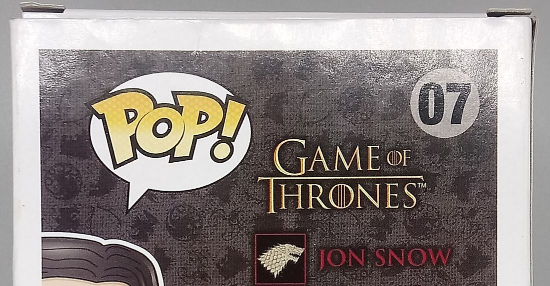 07 Jon Snow - Game of Thrones - Funko POP - Box Damaged