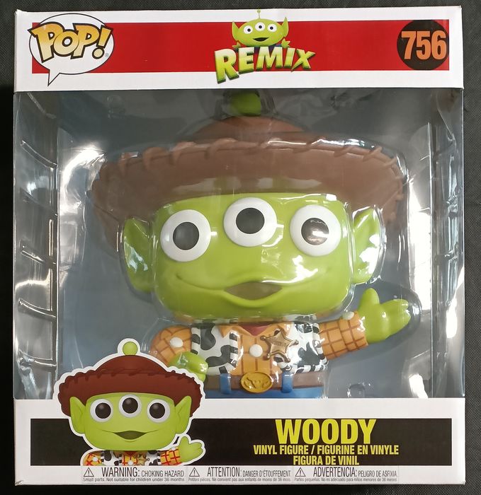 #756 Woody (Alien) - 10 Inch - Disney - Box Damaged Funko POP